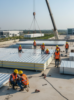 PUF Panel Roofing Solution